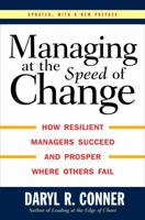 Managing At the Speed of Change 0471974943 Book Cover