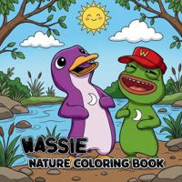 Wassie Nature Coloring Book: Super Cute Characters for Kids, Teens and Adults with Simple Designs B0GTLFKRRT Book Cover