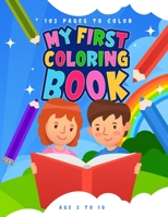 MY FIRST COLORING BOOK B0C4N7X5LC Book Cover