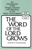 Word of the Lord Grows 0570038480 Book Cover