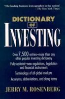 Dictionary of Investing (Business Dictionary Series) 0471574341 Book Cover