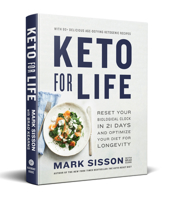 Keto for Life & The Keto Reset Diet By Mark Sisson 2 Books Collection Set 1984825712 Book Cover