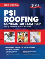 2023 Virginia PSI Roofing Contractor Exam Prep: 2023 Study Review & Practice Exams B0CHLB5DC9 Book Cover