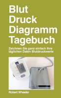 Blut Druck Diagramm Tagebuch - Deutsche Ausgabe 1715267176 Book Cover