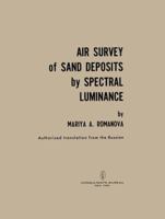 Air Survey of Sand Deposits by Spectral Luminance 1468472054 Book Cover