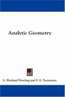 Analytic Geometry 1163096881 Book Cover