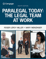 Paralegal Today: The Legal Team at Work 0357454065 Book Cover