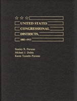 United States Congressional Districts and Data, 1843-1883 031322045X Book Cover