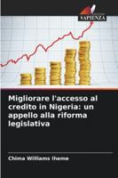 Migliorare l'accesso al credito in Nigeria: un appello alla riforma legislativa 620927725X Book Cover