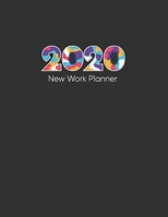2020 New work Planner Note Book: Monthly Calendar Schedule Organizer: Agenda Planner For 2020 1671517288 Book Cover
