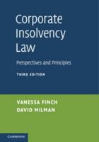 Corporate Insolvency Law: Perspectives and Principles 1107629551 Book Cover