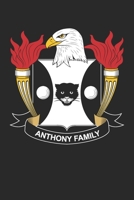 Anthony: Anthony Coat of Arms and Family Crest Notebook Journal (6 x 9 - 100 pages) 1709988029 Book Cover
