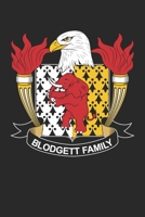 Blodgett: Blodgett Coat of Arms and Family Crest Notebook Journal (6 x 9 - 100 pages) 1710282851 Book Cover