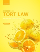 Casebook on Tort Law 0192893653 Book Cover