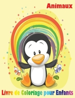 Animaux Livre de Coloriage pour Enfants: Livre de coloriage pour enfants - 100 dessins à colorier Pour Les Enfants De 4 Ans, 5 Ans, 6 Ans, 7 Ans, Et ... vache,poule,lapin B088BGKYP8 Book Cover