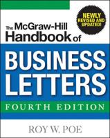 The McGraw-Hill Handbook of Business Letters 0070503699 Book Cover