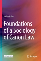 Foundations of a Sociology of Canon Law 3031017935 Book Cover