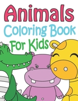 Animal Coloring Book For Kids: woodland animals Coloring Book,Fun Activities for Kids B0884HW7LW Book Cover