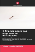 O financiamento das empresas em dificuldades (Portuguese Edition) 6630228294 Book Cover