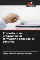 Proposta di un programma di formazione pedagogica continua (Italian Edition) 6206932958 Book Cover