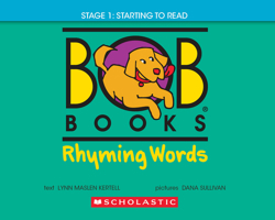 Bob Books - Rhyming Words Hardcover Bind-Up | Phonics, Ages 4 and up, Kindergarten, Flashcards 1546116818 Book Cover