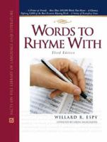 Words to Rhyme With: A Rhyming Dictionary (Writers Library)