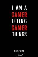 Notizbuch f�r Gamer: Originelle Geschenk-Idee [120 Seiten gepunktet Punkte-Raster blanko Papier] 1710121807 Book Cover