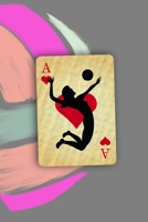 A A: All Purpose 6x9 Blank Lined Notebook Journal Way Better Than A Card Trendy Unique Gift Colors Ball Volleyball 1708421947 Book Cover