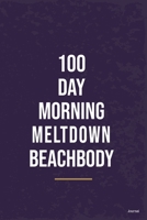 100 day morning meltdown beach body Essential On Fitness Program: Goal Journal Motivational Quote To Get Into Shape: 100 day morning meltdown ... Keep Fu**ing Going Attitude Of Gratitude 1661421911 Book Cover