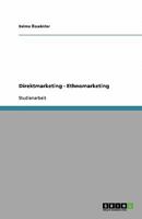 Direktmarketing - Ethnomarketing 3640320670 Book Cover