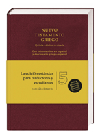 Ubs5 Nuevo Testamento Griego Con Diccionario Griego-Espanol 1619708183 Book Cover