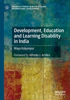 Development, Education and Learning Disability in India (Palgrave Studies in Disability and International Development) 3030839915 Book Cover