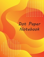Dot Paper Notebook: Dot Paper 161 pages Size 8.5" x 11" Dotted Notebook Paper Grid Drawing & Note Taking 1086278747 Book Cover