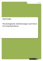 Psychologische Anforderungen Und Stress Bei Schiedsrichtern 3656088691 Book Cover