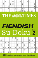 The Times Fiendish Su Doku Book 2: 200 challenging puzzles from The Times 0007307365 Book Cover