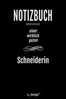 Notizbuch f�r Schneider / Schneiderin: Originelle Geschenk-Idee [120 Seiten liniertes blanko Papier ] 1677160136 Book Cover