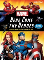 Marvel Spider-man, Avengers, Guardians of the Galaxy and More! - Here Come the Heroes Activity Book - Stories and Activities Save the Day! - PI Kids 1503754553 Book Cover
