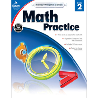 Math Practice, Grade 2 148380500X Book Cover