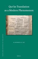 Qur'ān Translation as a Modern Phenomenon 9004543554 Book Cover