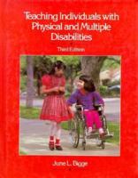 Teaching Individuals With Physical and Multiple Disabilities 0675210178 Book Cover