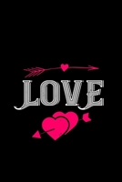 love: Funny Hilarious Valentine's Day lined journal / notebook Gift, Heart alternative to Greeting Card, Valentine Anniversary Gift Love for Husband, Boyfriend, Him, Wife, Girlfriend, Her B083XT16J3 Book Cover