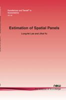 Estimation of Spatial Panels 160198426X Book Cover