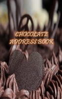 CHOCOLATE ADDRESS BOOK: Alphabetical Organizer Journal Notebook. Keep all your address information together 1676292950 Book Cover