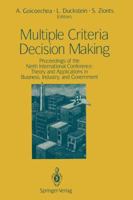 Multiple Criteria Decision Making 1461277191 Book Cover