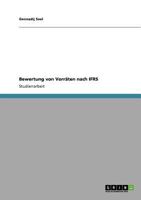 Bewertung von Vorräten nach IFRS 3640700082 Book Cover