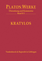 Kratylos: Ubersetzung Und Kommentar 3525302010 Book Cover