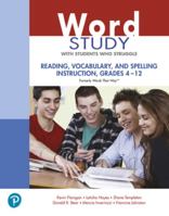 Word Study with Students Who Struggle: Reading, Vocabulary, and Spelling Instruction, Grades 4 - 12 0138220298 Book Cover