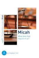 Micah: What Does God Require of Us? 1909559733 Book Cover