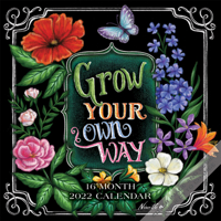 You Can Grow Your Own Way 2022 7 x 7 Inch Monthly Mini Wall Calendar by Hopper Studios, Artworks Painters Paintings Illustration 1773726838 Book Cover