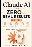 Claude AI from Zero to Real Results [5 in 1]: Build AI Assistants, Automate Daily Work, Create Websites and Services, and Turn Beginner Skills into Income, No Coding Required B0H66D6Y3D Book Cover